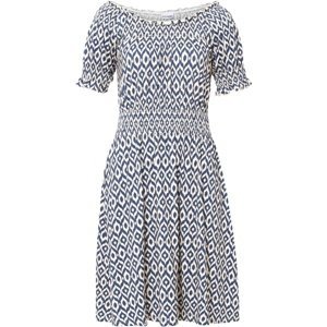 Bonprix BODYFLIRT šaty se vzorem Barva: Modrá, Mezinárodní velikost: XL, EU velikost: 48/50