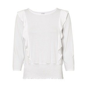 Bonprix BODYFLIRT tričko s volány Barva: Bílá, Mezinárodní velikost: M, EU velikost: 40/42