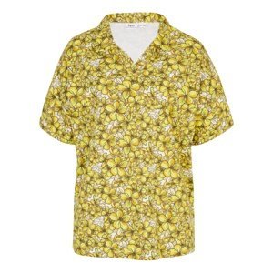 BONPRIX vzorované tričko Barva: Žlutá, Mezinárodní velikost: L, EU velikost: 44/46
