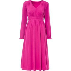 Bonprix BODYFLIRT módní šaty Barva: Růžová, Mezinárodní velikost: XXL, EU velikost: 52