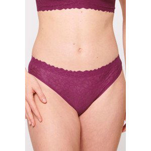 Kalhotky Sloggi Zero Feel Lace - SLO00YN/vínová / L SLO2E002-00YN