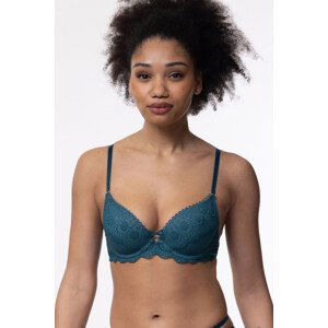 Podprsenka push-up plunge Dorina D001999LA038 - DORBL0087/modro-zelená / 75B DOR1D031-BL0087