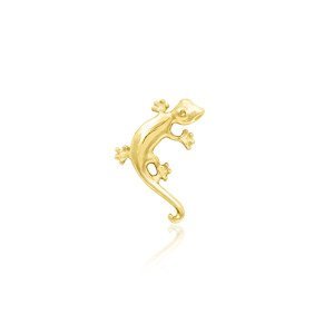 Bezzávitová koncovka piercingu ze 14 kt žlutého zlata Chameleon