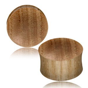 Dřevěný plug kaštanové dřevo Velikost: 10 mm