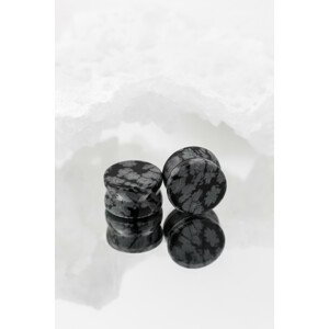 Kamenný plug Obsidián Velikost: 16 mm
