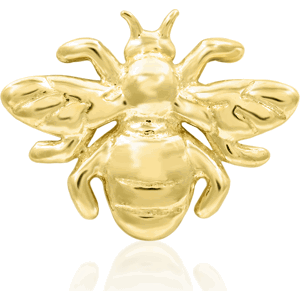 Koncovka ze 14 kt zlata Junipurr - Bee Holier Barva produktu: Žluté zlato