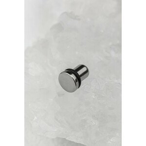 Ocelový plug s gumičkou Velikost: 10 mm