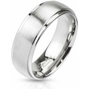 Ocelový prsten se dvěma pruhy Velikost: 59