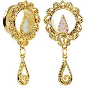 Tunel Gold tear Velikost: 12 mm