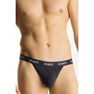 Sexy slipy Atlantic MP-1571/24 jockstrap Tmavě modrá 2XL