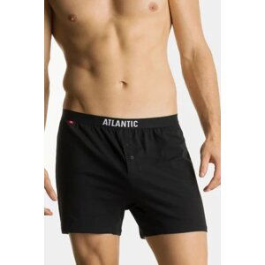 2 PACK trenýrky Atlantic 2MBX-025/24 Černo-modrá 2XL