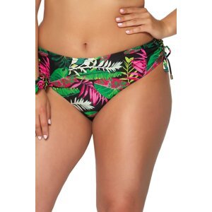 Spodní díl plavek Ava Lingerie SF-201/2 Tropical Island Zeleno-barevná 2XL