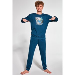 Chlapecké pyžamo Cornette Space - bavlna Mořská zeleň 164