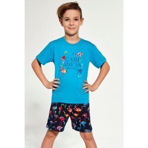 Chlapecké pyžamo Cornette Caribbean Young Boy Tyrkysová 110-116