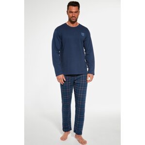 Pánské pyžamo Cornette Redwood 2 - bavlna Tmavě modrá L