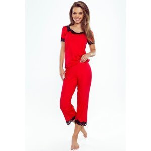Dámské pyžamo Eldar Aster Červená XL