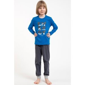 Chlapecké pyžamo Italian Fashion Vojtěch - Energy Modro-šedá 14 let