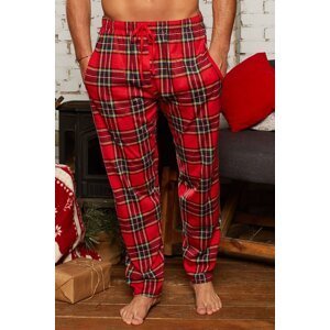 Pyžamové kalhoty Italian Fashion Narwik Červená M