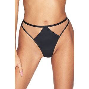 Tanga Kinga Lou S-932/2 Černá 2XL