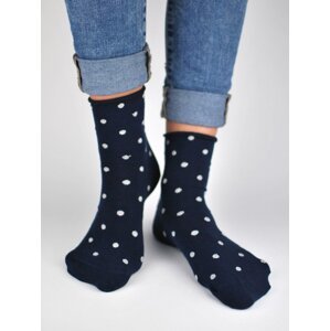 Dámské ponožky Noviti SB015 Tmavě modrá 35-38