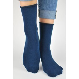 Dámské ponožky Noviti SB014 Tmavě modrá 35-38
