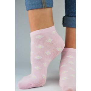 Dámské ponožky Noviti ST020 Světle růžová 39-42