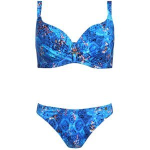 Dvoudílné plavky Self S940 Bora Bora 5 Modrá 44F | dámské plavky