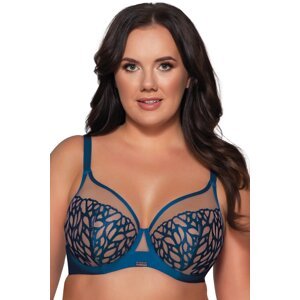 Nevyztužená podprsenka Ava Lingerie 2057 Cobalt Modrá 75D