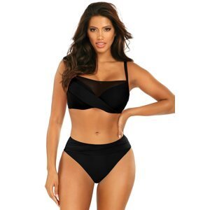 Dvoudílné plavky Self S1002 Fashion 16 - brazilky Černá 36B | dámské plavky