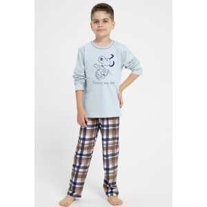 Chlapecké pyžamo Taro Parker - bavlna Světle modrá 146