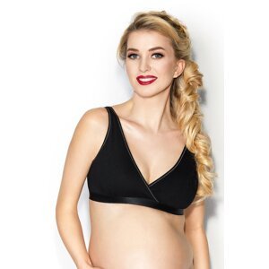 Kojící podprsenka Mitex Blackberry Cream Bra Černá L