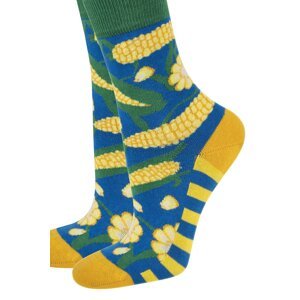 Unisex ponožky Soxo Corn Žlutá 35-40