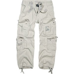BRANDIT KALHOTY Pure Vintage Trouser Bílé oprané Velikost: 3XL