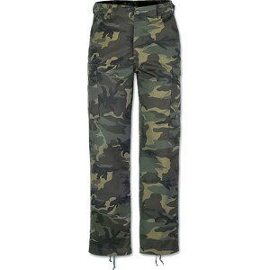 BRANDIT KALHOTY US Ranger Trousers Woodland Velikost: 5XL