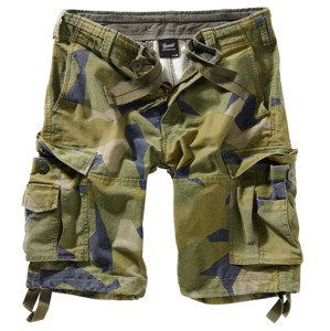 BRANDIT kraťasy Vintage Shorts Swedisch Camo M90 Velikost: L