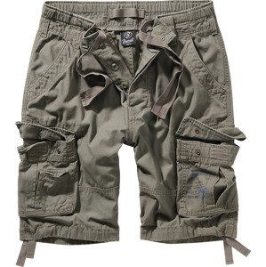 BRANDIT kraťasy Pure Vintage Shorts Olivové Velikost: 3XL