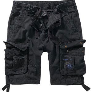 BRANDIT kraťasy Pure Vintage Shorts Černé Velikost: 6XL