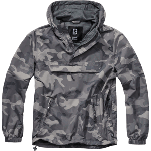 BRANDIT větrovka Summer Windbreaker grey camo Velikost: 3XL