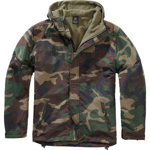 BRANDIT větrovka Windbreaker Frontzip Woodland Velikost: 3XL