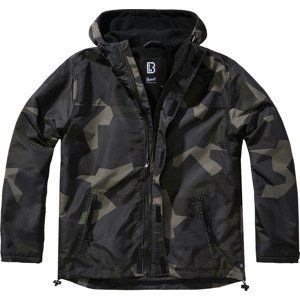 BRANDIT větrovka Windbreaker Frontzip M90 darkcamo Velikost: L