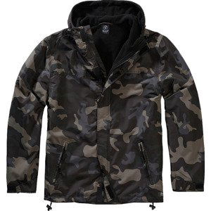 BRANDIT větrovka Windbreaker Frontzip Darkcamo Velikost: XL