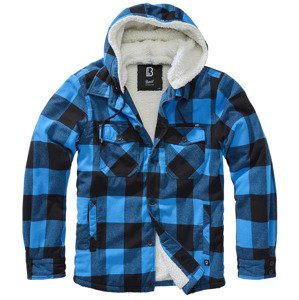 BRANDIT bunda Lumberjacket hooded Černo-modrá Velikost: 3XL