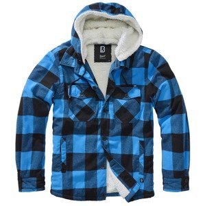 BRANDIT bunda Lumberjacket hooded Černo-modrá Velikost: 6XL