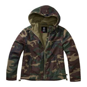 BRANDIT Dámská bunda Windbreaker frontzip Woodland Velikost: L