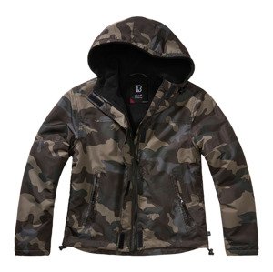 BRANDIT Dámská bunda Windbreaker frontzip Darkcamo Velikost: 4XL