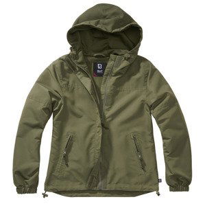 BRANDIT Dámská větrovka Summer Windbreaker frontzip Olivová Velikost: S