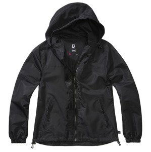 BRANDIT Dámská větrovka Summer Windbreaker frontzip Černá Velikost: 3XL