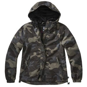 BRANDIT Dámská větrovka Summer Windbreaker frontzip Darkcamo Velikost: 3XL