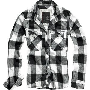 BRANDIT košile Checkshirt černo-bílá Velikost: 3XL