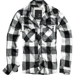 BRANDIT košile Checkshirt černo-bílá Velikost: 4XL